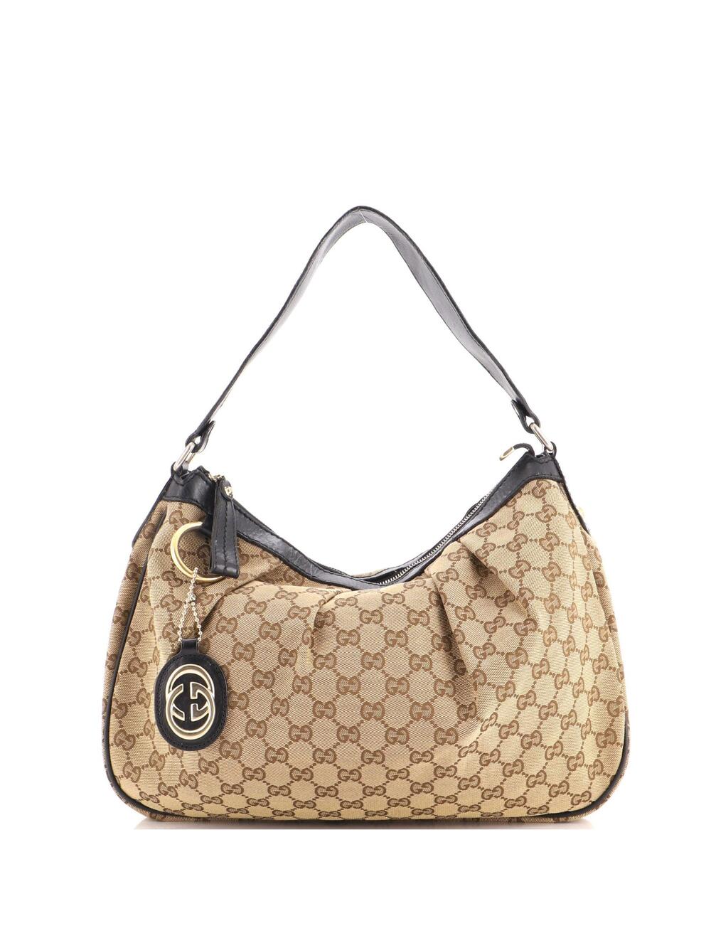 Gucci Sukey Hobo Gg Canvas With Leather #323189G83B
